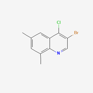 3-Bromo-4-chloro-6,8-dimethylquinoline