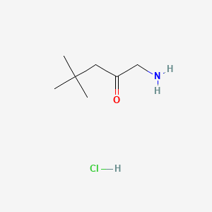 1-Amino-4,4-dimethylpentan-2-one, hydrochloride