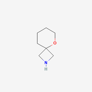 molecular formula C7H13NO B598902 5-Oxa-2-azaspiro[3.5]nonane CAS No. 138387-19-6