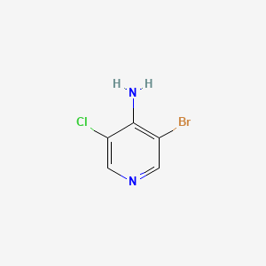 molecular formula C5H4BrClN2 B598955 3-Bromo-5-chloropyridin-4-amine CAS No. 159783-78-5
