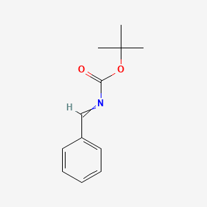 molecular formula C12H15NO2 B598956 叔丁基亚苄基亚氨基甲酸酯 CAS No. 150884-50-7