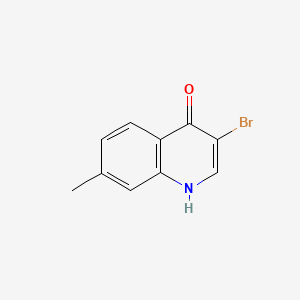 molecular formula C10H8BrNO B599018 3-Bromo-7-methylquinolin-4(1H)-one CAS No. 1204812-05-4