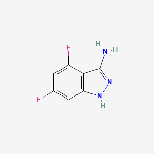 3-Amino-4,6-difluoro-1H-indazole