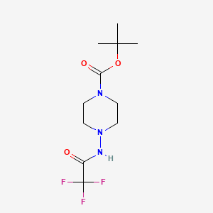 tert-Butyl 4-(2,2,2-trifluoroacetamido)piperazine-1-carboxylate