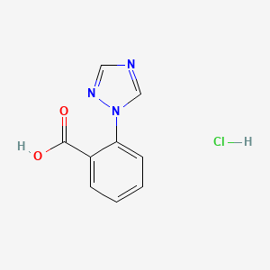 2-(1H-1,2,4-Triazol-1-yl)benzoic acid hydrochloride