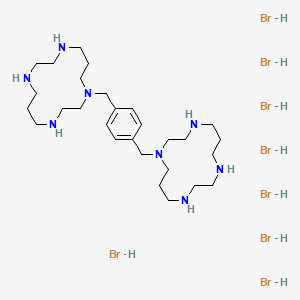 1,1/'-[1,4-Phenylenebis(methylene)]bis(1,4,8,11-tetraazacyclotetradecane) octahydrobromide