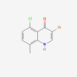 3-Bromo-5-chloro-8-methylquinolin-4(1H)-one