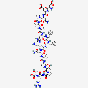 molecular formula C92H141N25O26 B599088 Dirucotide CAS No. 152074-97-0