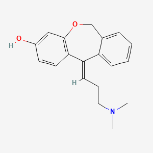 molecular formula C19H21NO2 B599089 (E)-3-Hydroxy Doxepin CAS No. 131523-97-2