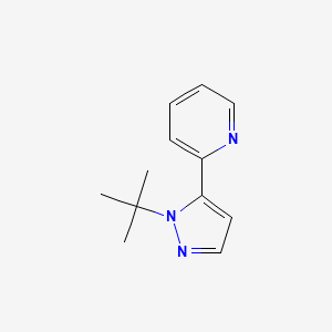 2-(1-tert-butyl-1H-pyrazol-5-yl)pyridine