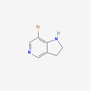 7-Bromo-2,3-dihydro-1H-pyrrolo[3,2-C]pyridine