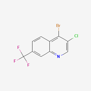 4-Bromo-3-chloro-7-(trifluoromethyl)quinoline