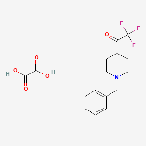 1-(1-Benzylpiperidin-4-YL)-2,2,2-trifluoroethanone oxalate