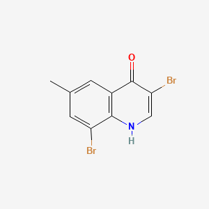 3,8-Dibromo-6-methylquinolin-4(1H)-one