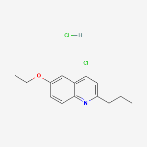 4-Chloro-6-ethoxy-2-propylquinoline hydrochloride