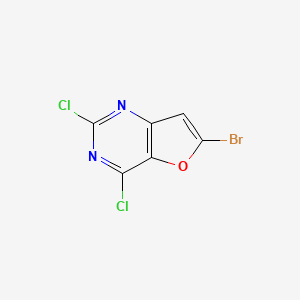 6-Bromo-2,4-dichlorofuro[3,2-D]pyrimidine
