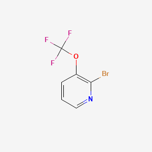 molecular formula C6H3BrF3NO B599166 2-Bromo-3-(trifluoromethoxy)pyridine CAS No. 1206978-11-1