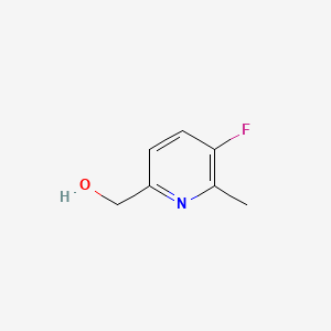 molecular formula C7H8FNO B599168 (5-Fluoro-6-methylpyridin-2-yl)methanol CAS No. 1283717-69-0