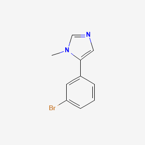5-(3-Bromophenyl)-1-methylimidazole