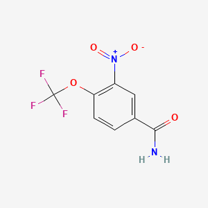 3-Nitro-4-(trifluoromethoxy)benzamide