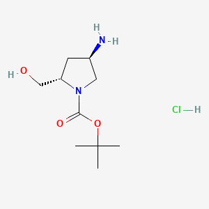 (2S,4R)-1-Boc-2-Hydroxymethyl-4-aminopyrrolidine hydrochloride