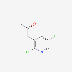 1-(2,5-Dichloropyridin-3-yl)propan-2-one