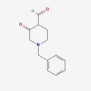 1-Benzyl-3-oxopiperidine-4-carbaldehyde