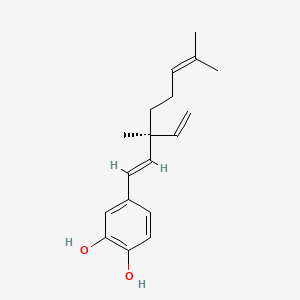 molecular formula C18H24O2 B599271 3-Hydroxybakuchiol 