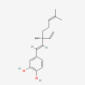 molecular formula C18H24O2 B599271 3-Hydroxybakuchiol CAS No. 178765-54-3