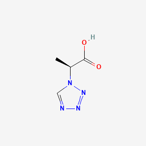 (2S)-2-(1H-tetrazol-1-yl)propanoic acid