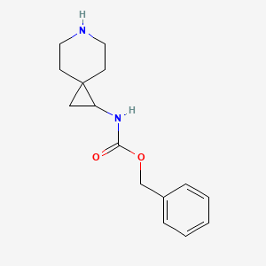 molecular formula C15H20N2O2 B599315 Benzyl 6-azaspiro[2.5]octan-1-ylcarbamate CAS No. 1239852-33-5