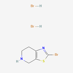 2-bromo-4H,5H,6H,7H-[1,3]thiazolo[5,4-c]pyridine dihydrobromide