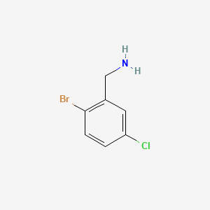 (2-Bromo-5-chlorophenyl)methanamine