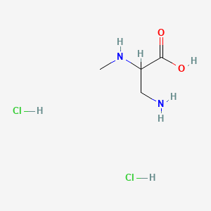 3-Amino-2-(methylamino)propanoic acid dihydrochloride