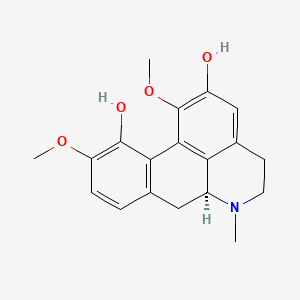 (6aS)-1,10-dimethoxy-6-methyl-5,6,6a,7-tetrahydro-4H-dibenzo[de,g]quinoline-2,11-diol