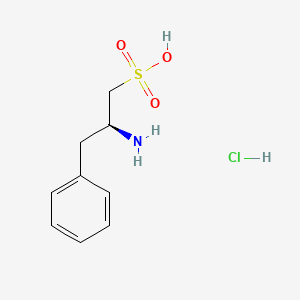 (S)-2-Amino-3-phenylpropane-1-sulfonic acid hydrochloride