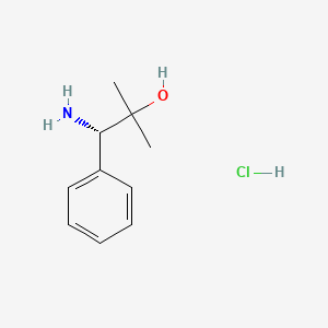 (s)-1-Amino-2-methyl-1-phenylpropan-2-ol hydrochloride
