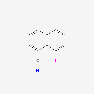 8-Iodonaphthalene-1-carbonitrile