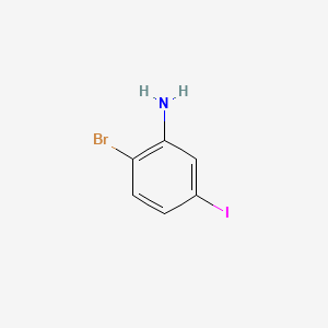molecular formula C6H5BrIN B599406 2-Bromo-5-iodoaniline CAS No. 111721-74-5