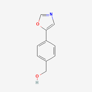 [4-(1,3-Oxazol-5-yl)phenyl]methanol