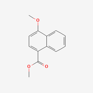 molecular formula C13H12O3 B599431 Methyl 4-methoxy-1-naphthoate CAS No. 13041-64-0