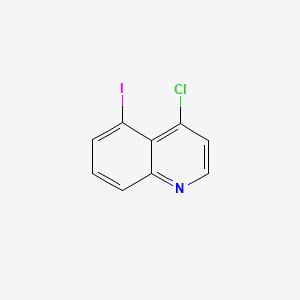 molecular formula C9H5ClIN B599432 4-Chloro-5-iodoquinoline CAS No. 143946-46-7