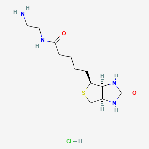 molecular formula C12H23ClN4O2S B599433 Neurobiotin CAS No. 111822-45-8