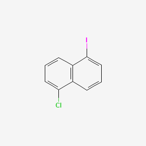 molecular formula C10H6ClI B599445 1-Chloro-5-iodonaphthalene CAS No. 159334-77-7