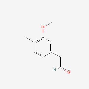 2-(3-Methoxy-4-methylphenyl)acetaldehyde