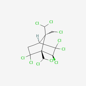 molecular formula C10H8Cl10 B599469 Toxaphene Parlar 69 CAS No. 151183-19-6