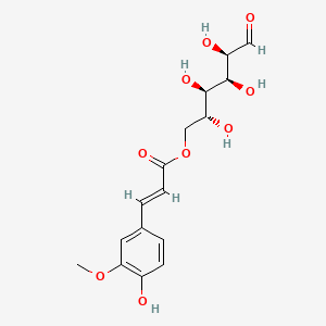 molecular formula C16H20O9 B599475 6-O-Feruloylglucose CAS No. 137887-25-3