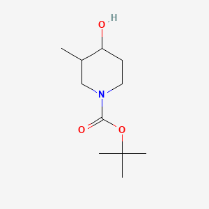 molecular formula C11H21NO3 B599485 tert-Butyl 4-hydroxy-3-methylpiperidine-1-carboxylate CAS No. 181269-70-5
