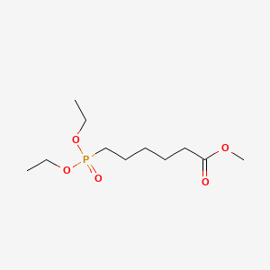 molecular formula C11H23O5P B599492 Methyl 6-(diethoxyphosphoryl)hexanoate CAS No. 151163-57-4