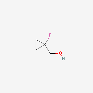 molecular formula C4H7FO B599500 (1-Fluorocyclopropyl)methanol CAS No. 154985-93-0